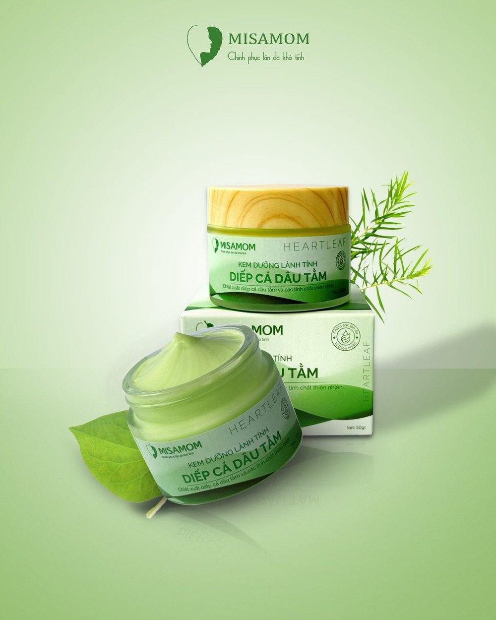 Review Kem Diếp Cá Dâu Tằm Misamom có tốt không?