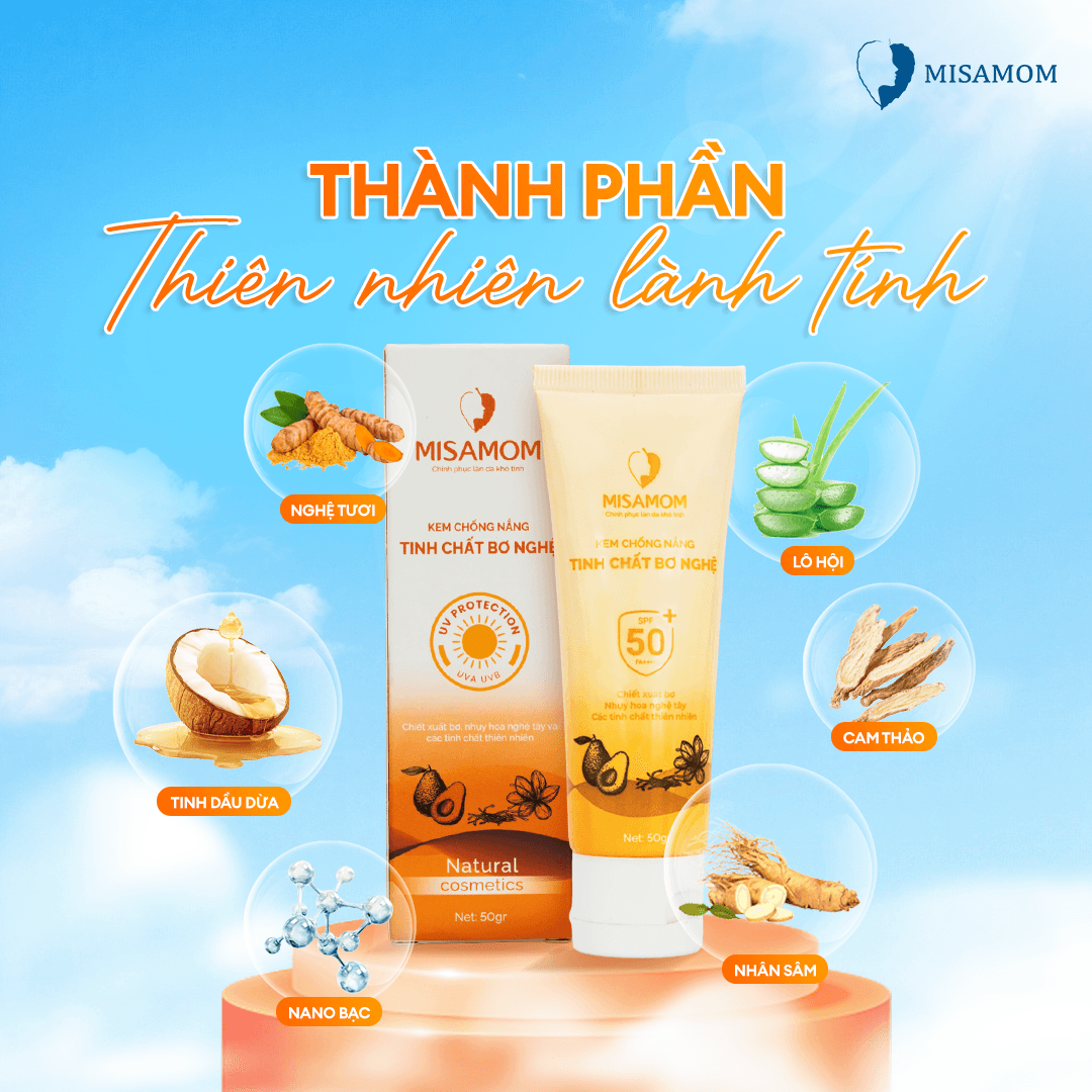 Kem Chống Nắng Tinh Chất Bơ Nghệ