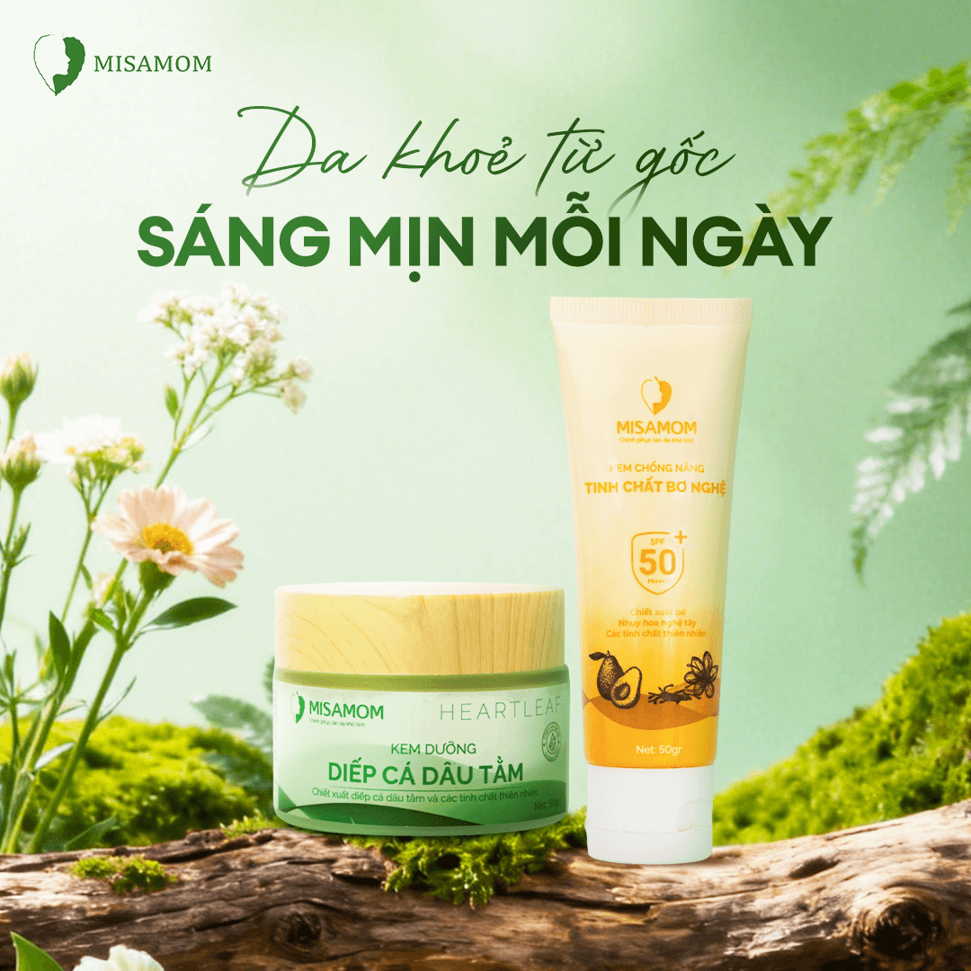 Bộ Đôi Chăm Sóc Da Kem Dưỡng & Kem Chống Nắng