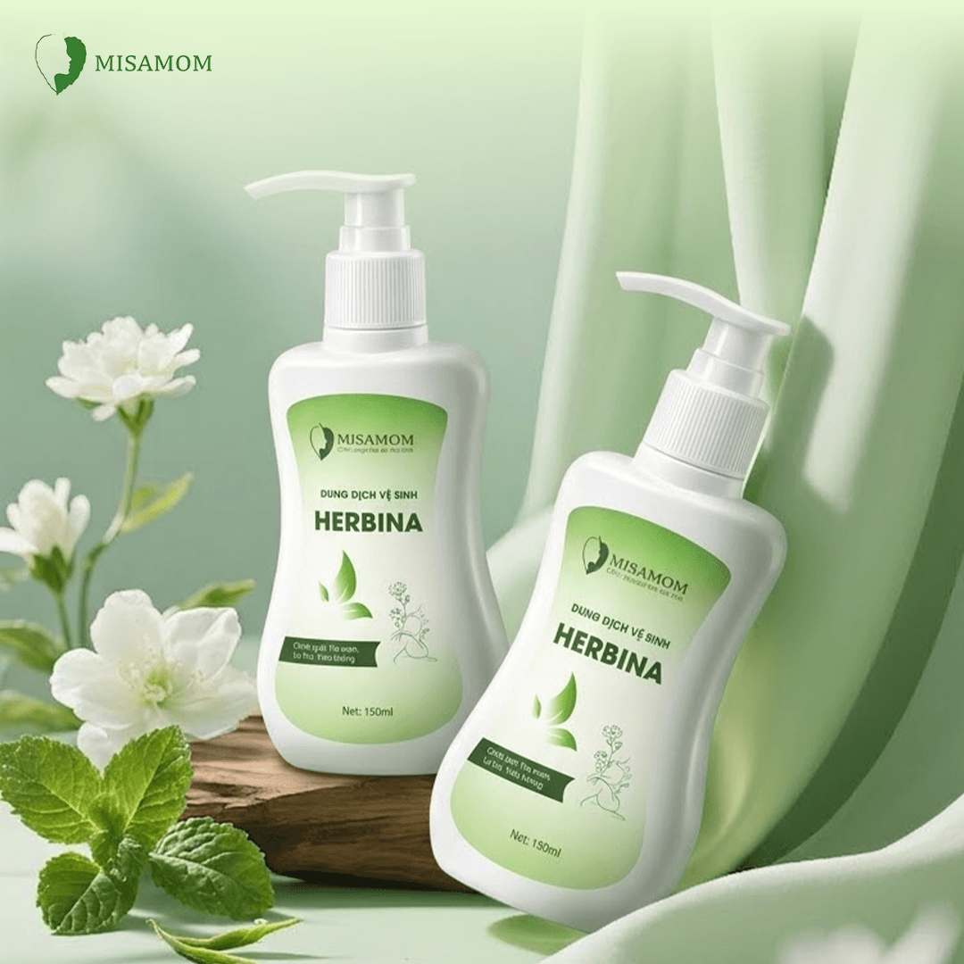 Dung dịch vệ sinh Herbina – Giải pháp chăm sóc vùng kín an toàn, dịu nhẹ và hiệu quả cho phụ nữ hiện đại