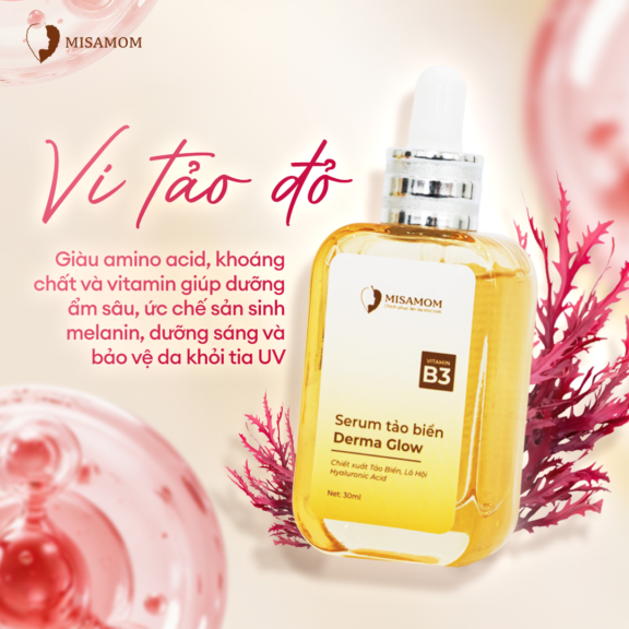 Serum Vi Tảo Đỏ Derma Glow