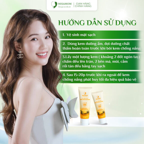 HDSD Kem chống nắng