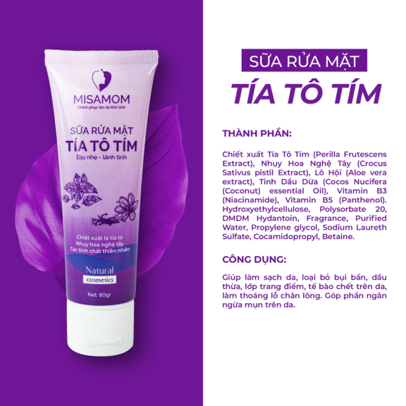 Thành phần sữa rửa mặt